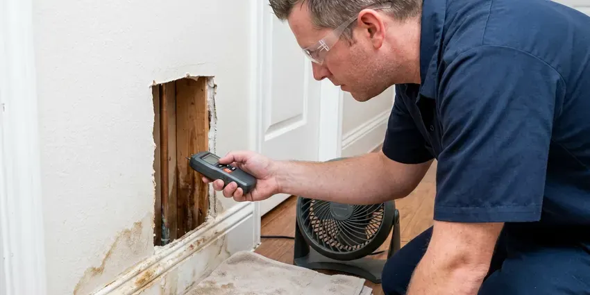 FHN Plumbing technician providing backflow preventer in Lacey