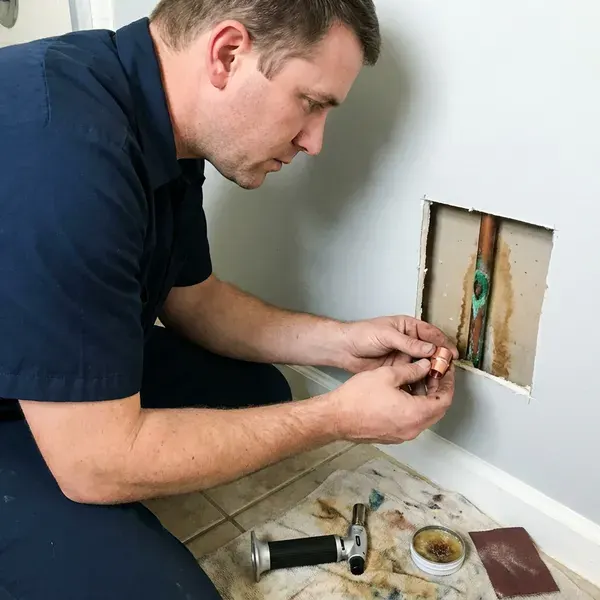 Local pipe repair by FHN Plumbing, Everett, WA