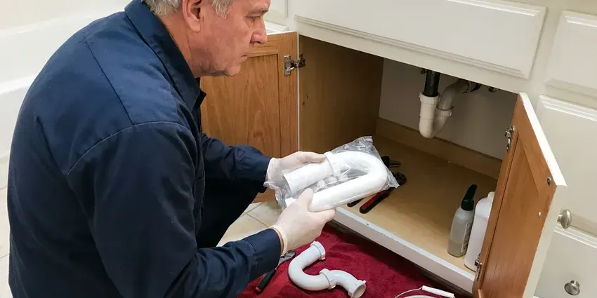 Professional urinal installation, Redmond