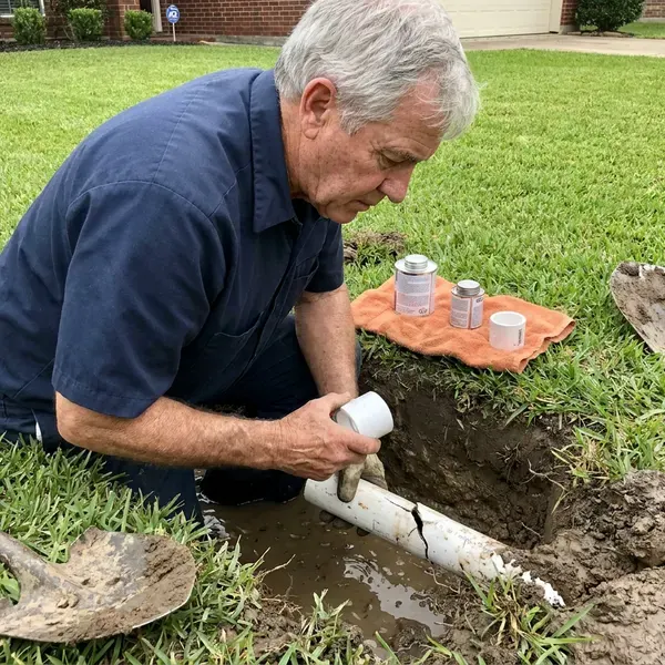 Professional water line repair, Redmond, WA